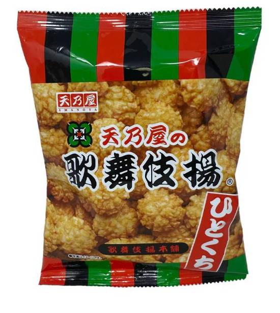 AMANOYA RICE CRACKERS 天乃屋歌舞伎扬酥米饼